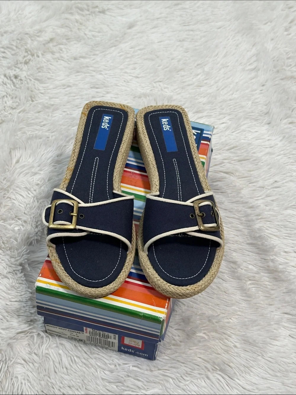 🥕 NWT KEDS Maddy Canvas Sandal